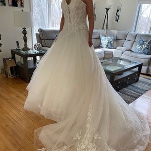 Kleinfeld wedding dress by Eve of Milady